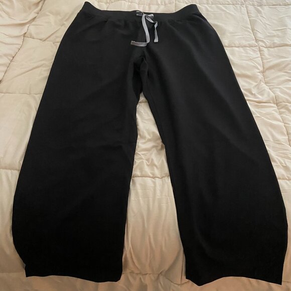 FIGS Scrubs ~ Women’s Pants ~ Technical - Black ~ Size 3XL Reg ~ NEW w/Tags - Picture 1 of 8